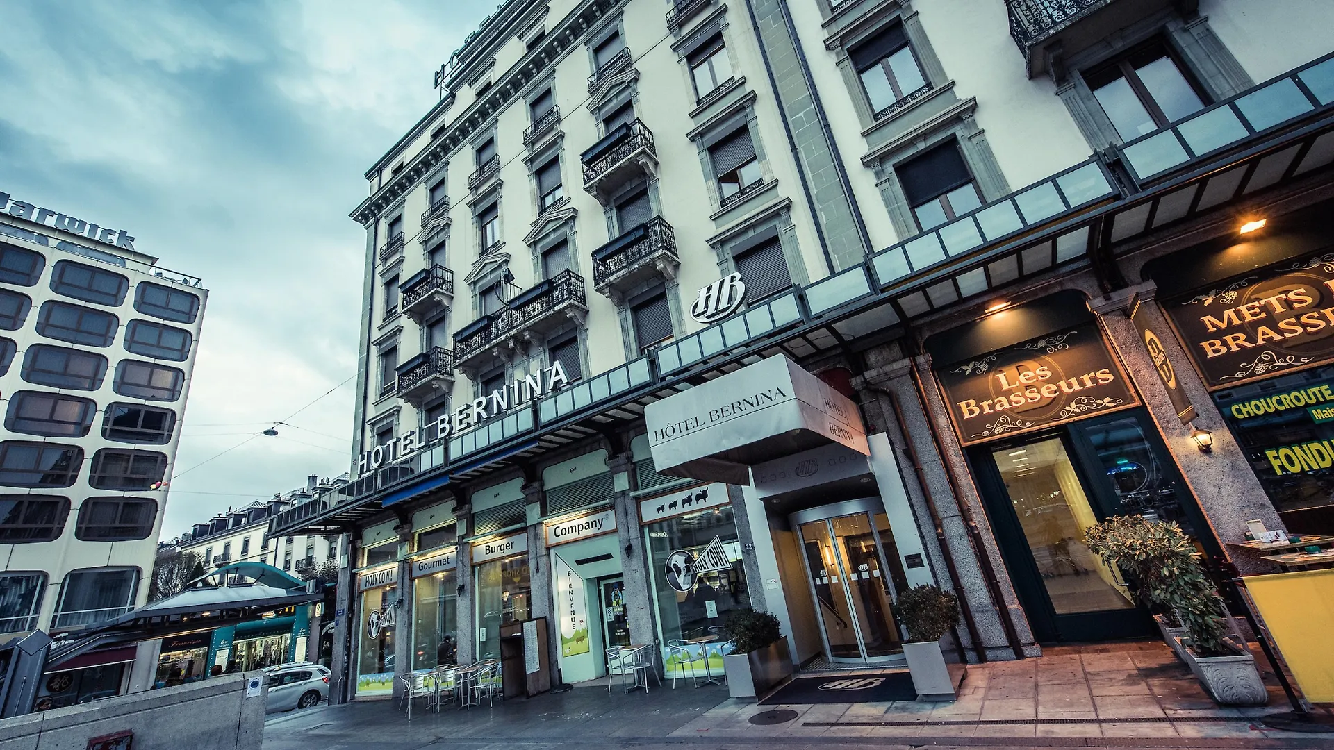 Hotel Bernina Genève Suisse